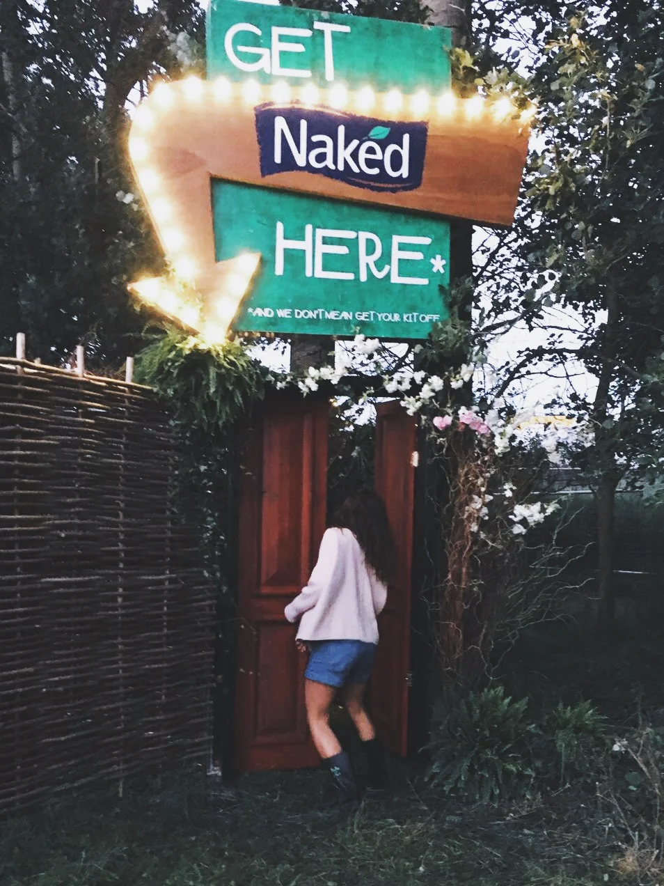 Having fun with Naked's colouring walls
