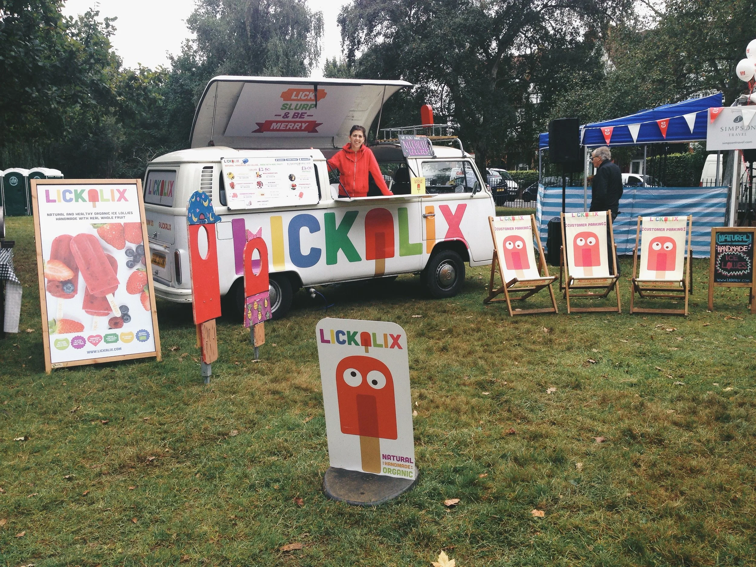 All set up! The calm before the storm...