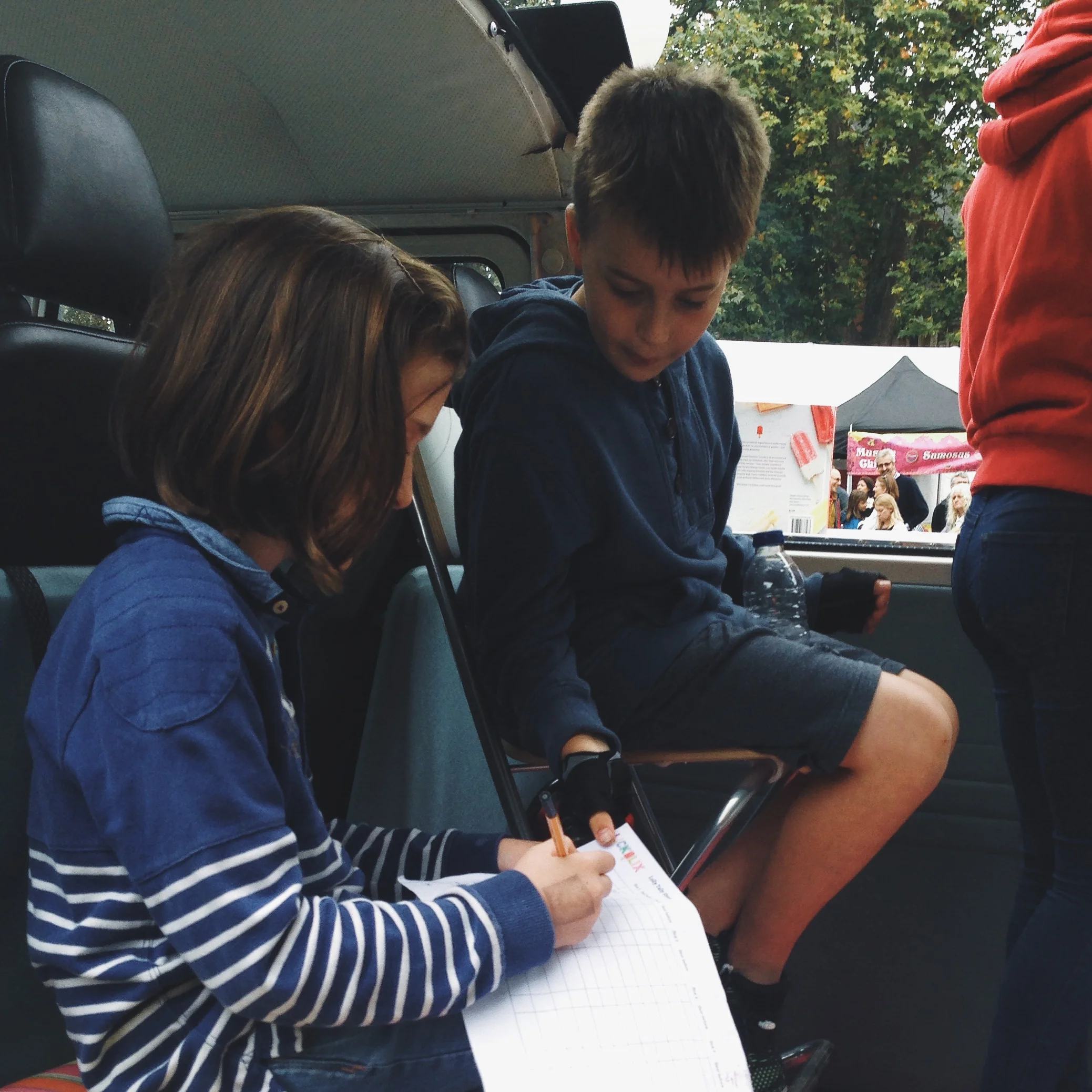 We even got some help from two school kids who were raising money for charity! How amazing is that!