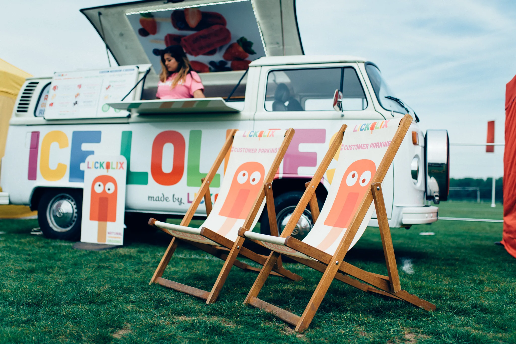 CUSTOMER PARKING for lolly lovers of all ages xD