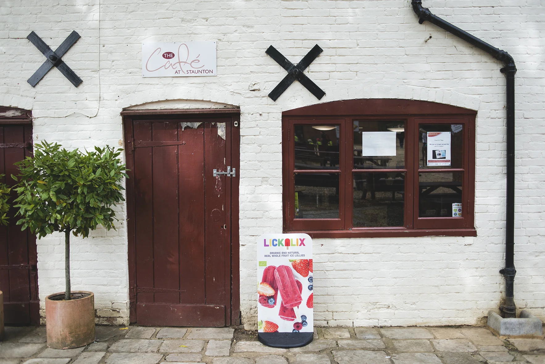 It was great to see the gals at The Cafe at Staunton. We loved their team and they have a massive garden out back!