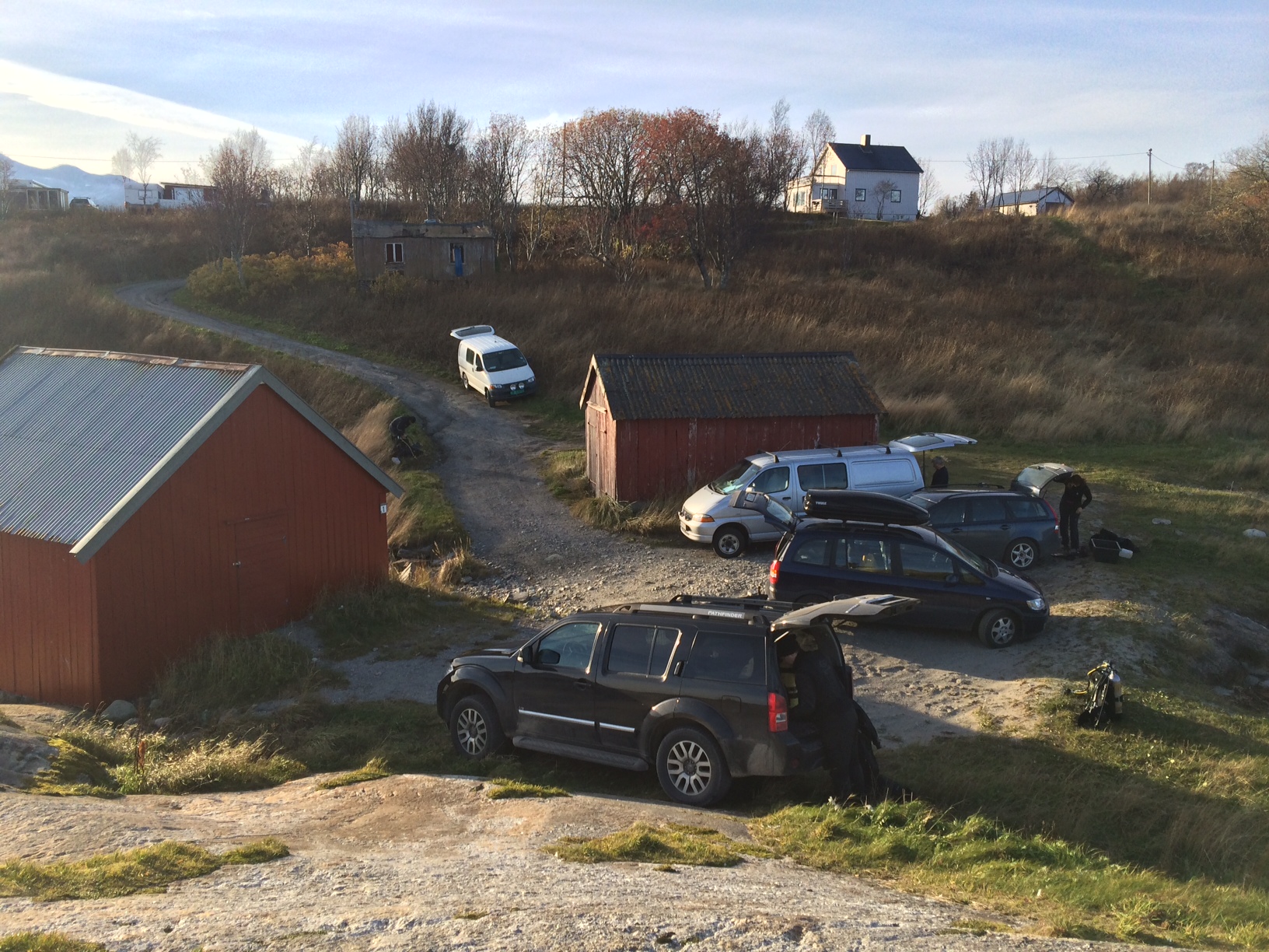 Klargjøring på Buberget søndag