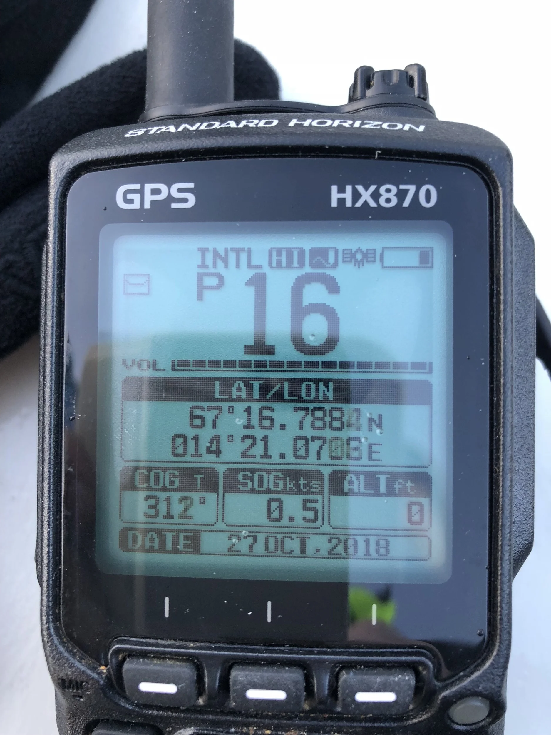 GPS posisjon