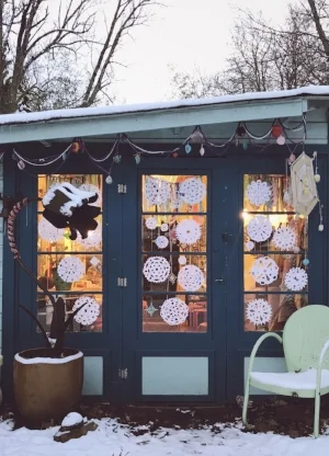 smARTStudio in a snowy winter wonderland