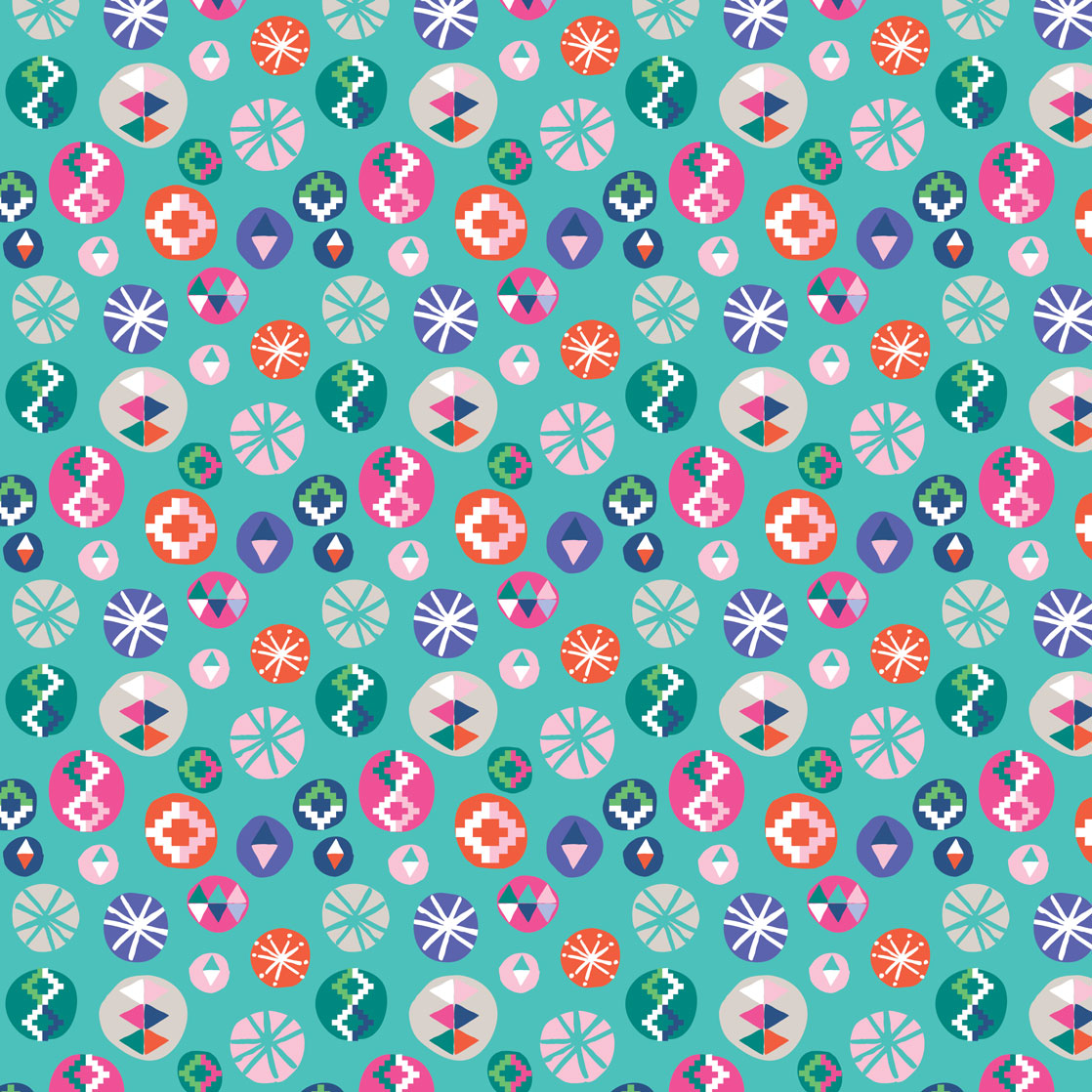 Pink & Inca Pattern 10