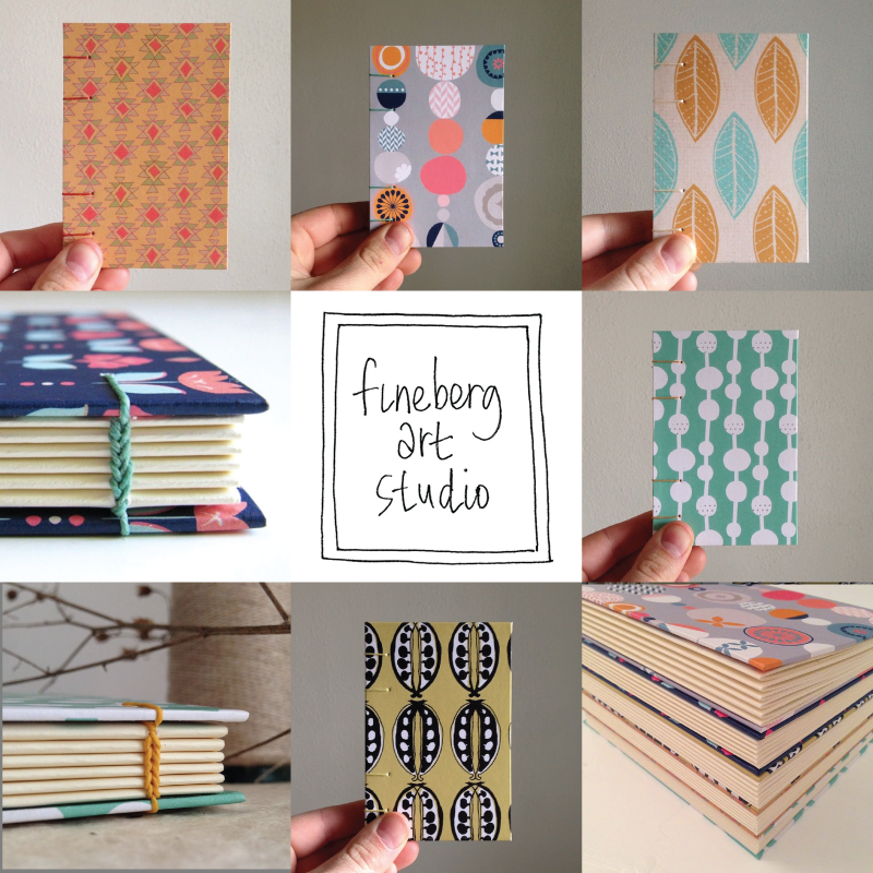 Follow Fineberg Art Studio on Instagram for a sneak peek into her process & books!
