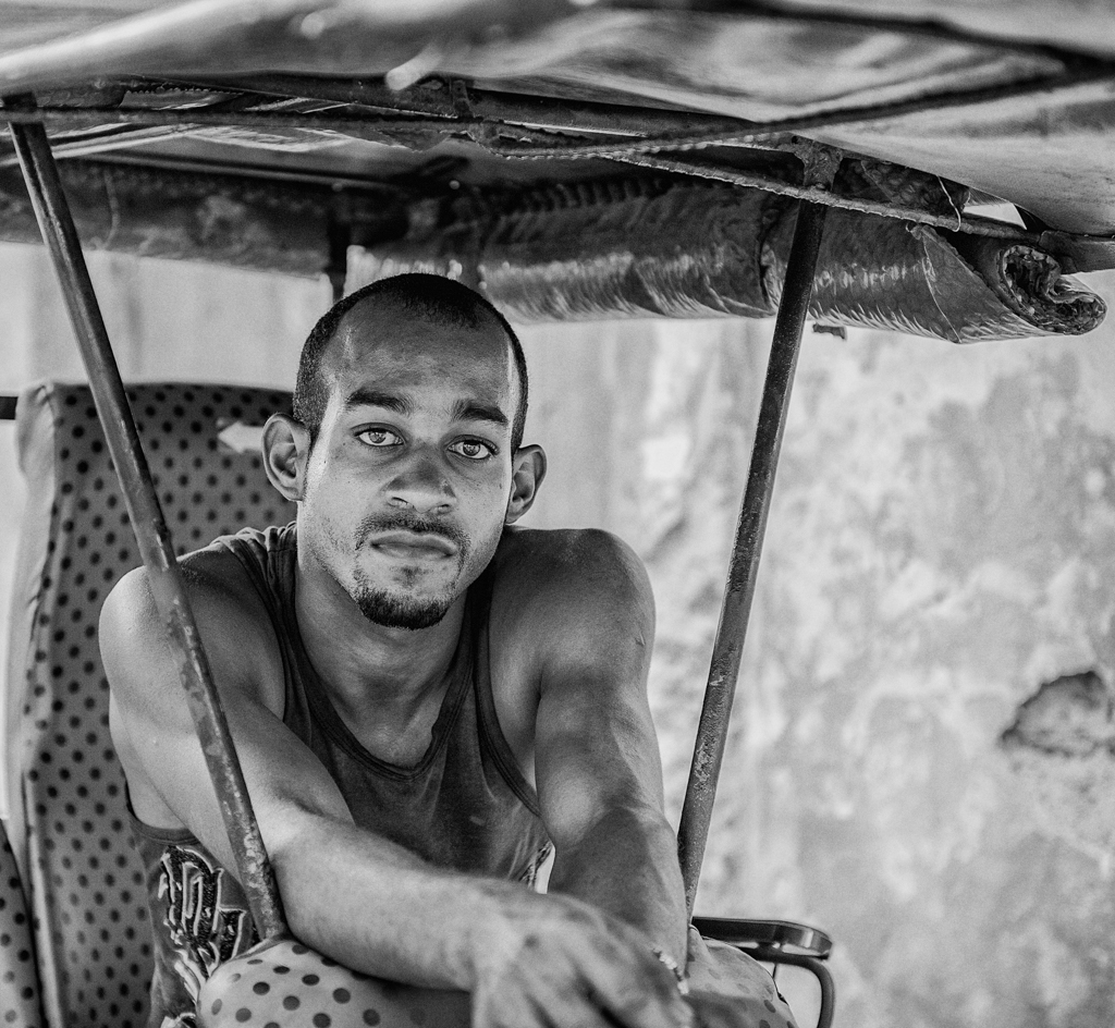 "Pedicab Driver" - Havana, Cuba