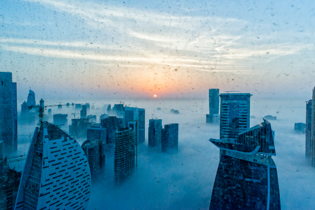 "Sunrise after the storm" - Dubai, UAE