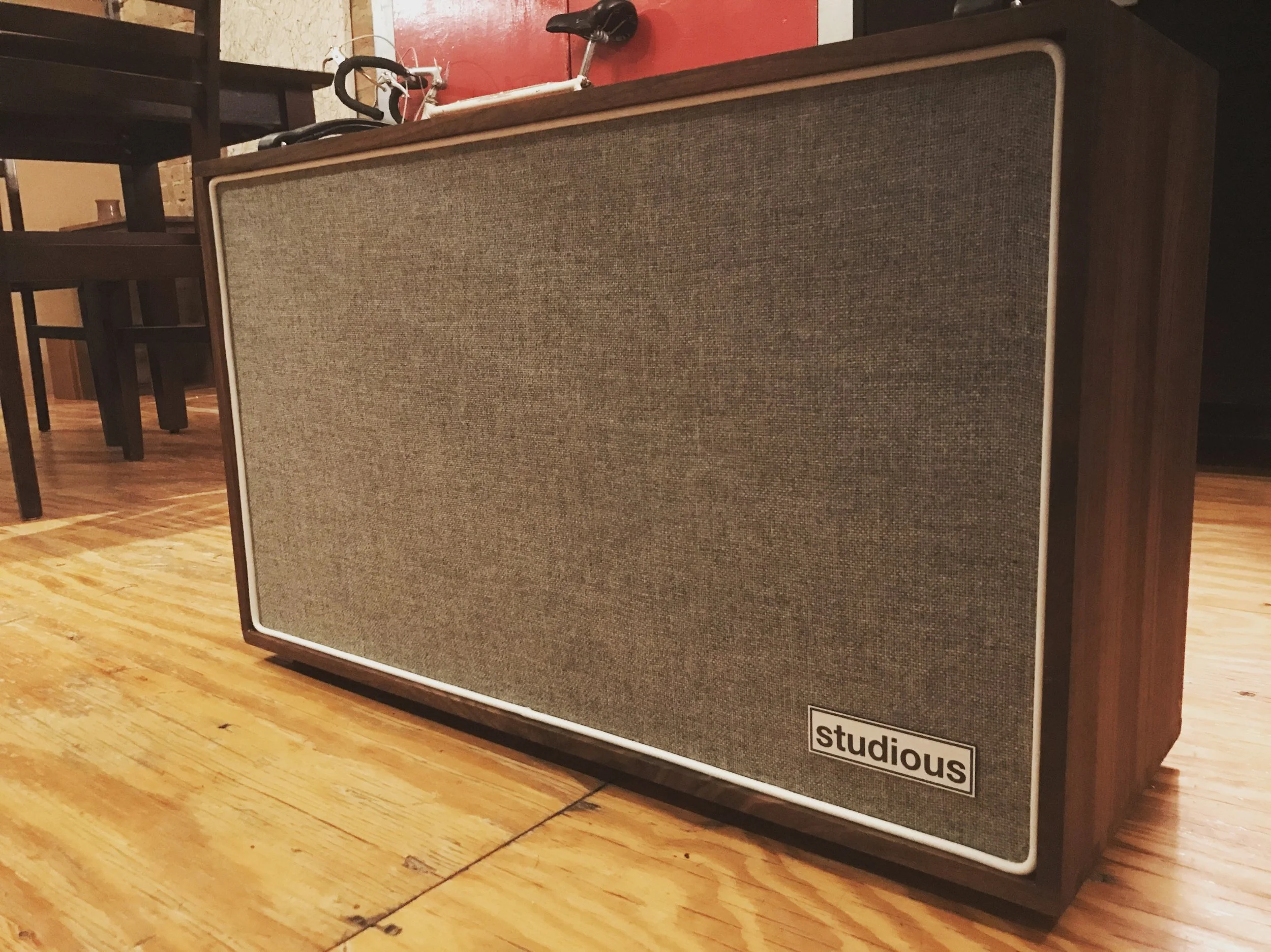  Ported two by twelve in walnut 