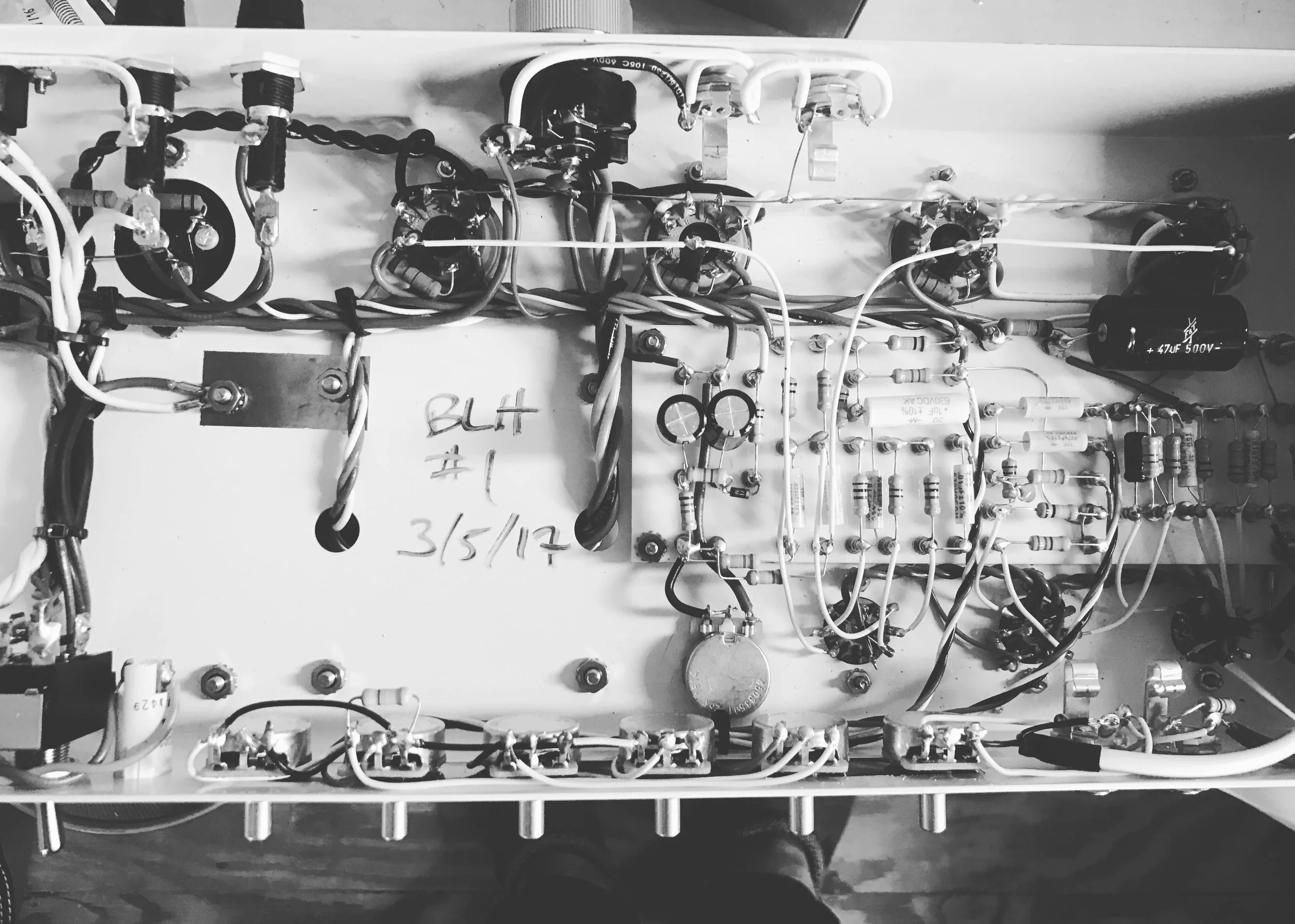  Custom one hundred watt amplifier 