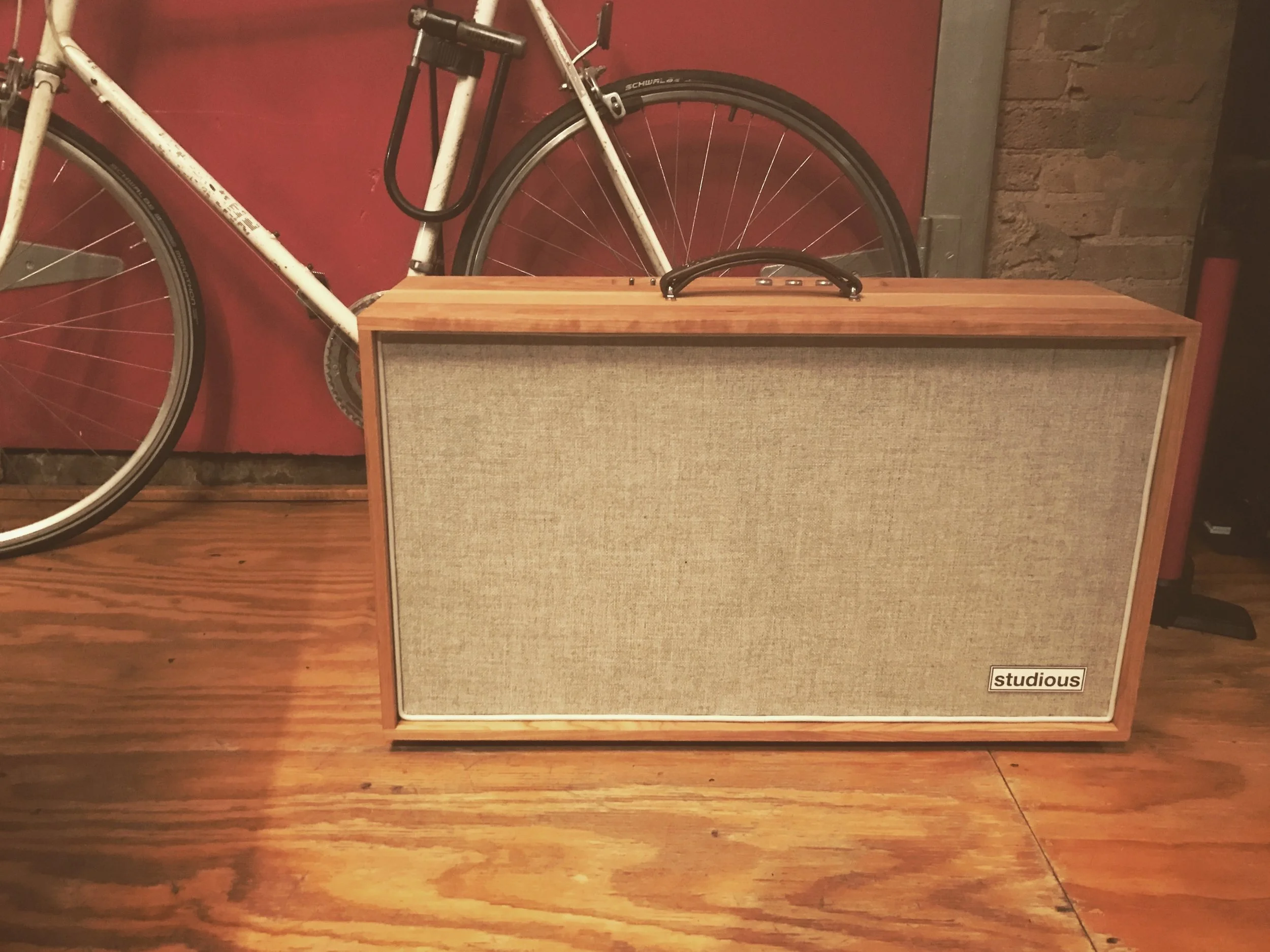  Moseley two by twelve combination amplifier in cherry. 