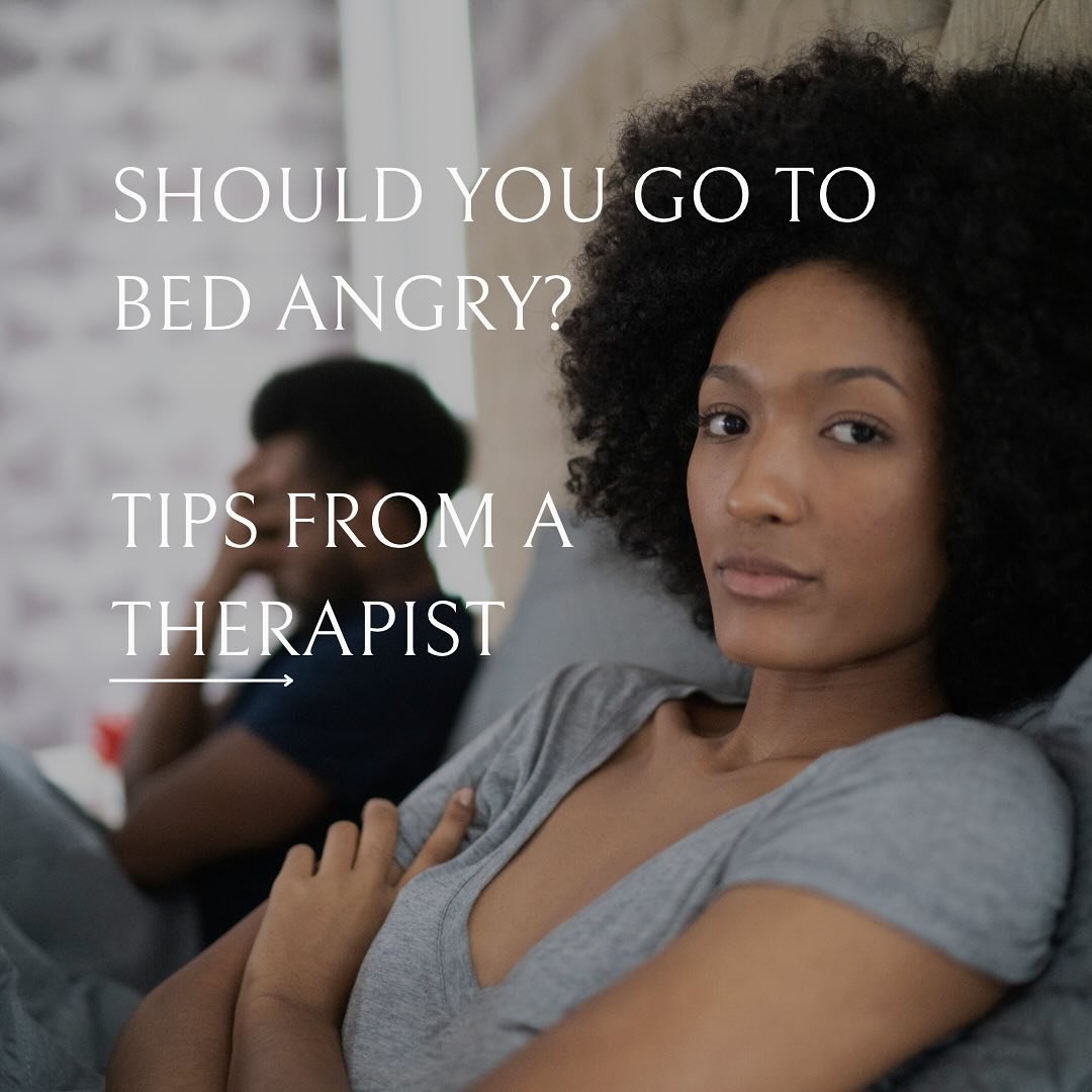 I&rsquo;m sure you&rsquo;ve heard that the best way to have a great marriage is to never go to bed angry. 

It&rsquo;s concerning to me that couples will literally stay up all night going around and around with the same argument because they are tryi