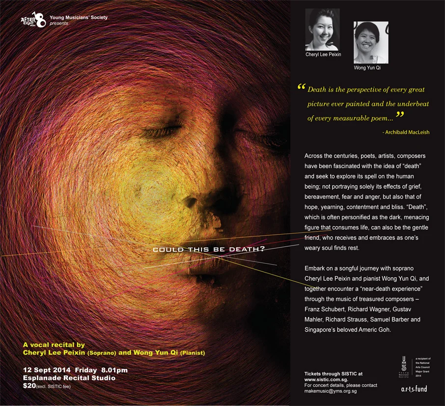 Could this be Death? A Vocal Recital