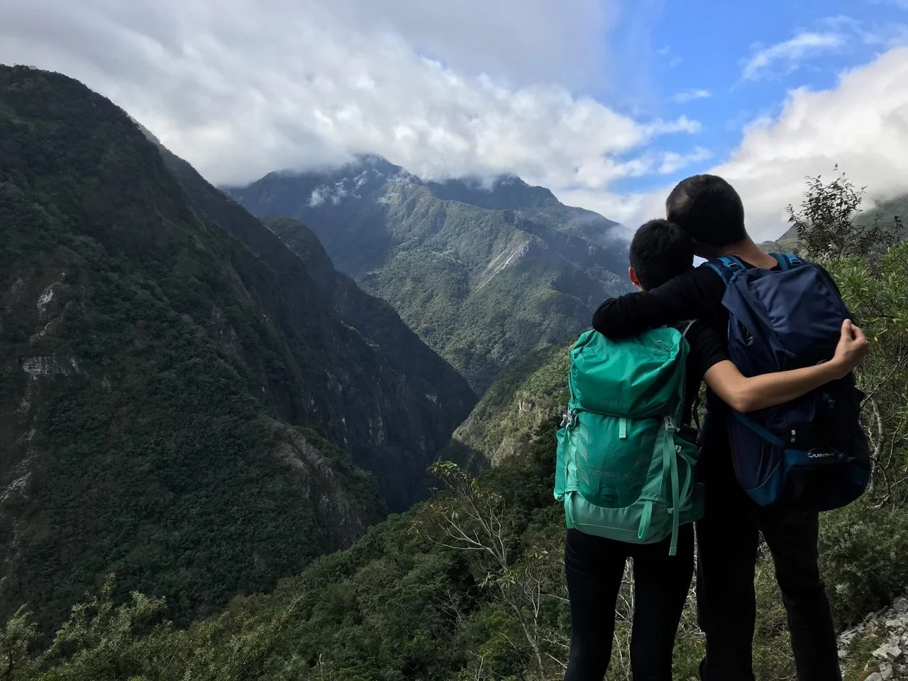 last hikes of 2018 / the breathtaking landscape at the Zhuilu Old Trail in Hualien, Taiwan