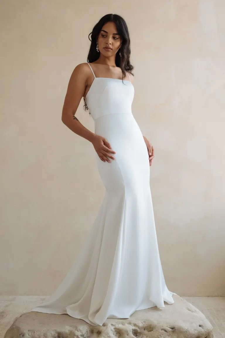 princess polly baby blue dress Bridesmaid Dress Jenny Yoo M (8-10) Like new main image 1