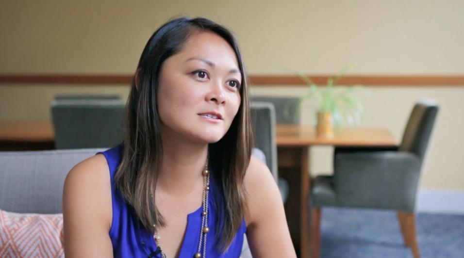 example medium interview shot with natural light and bounce board