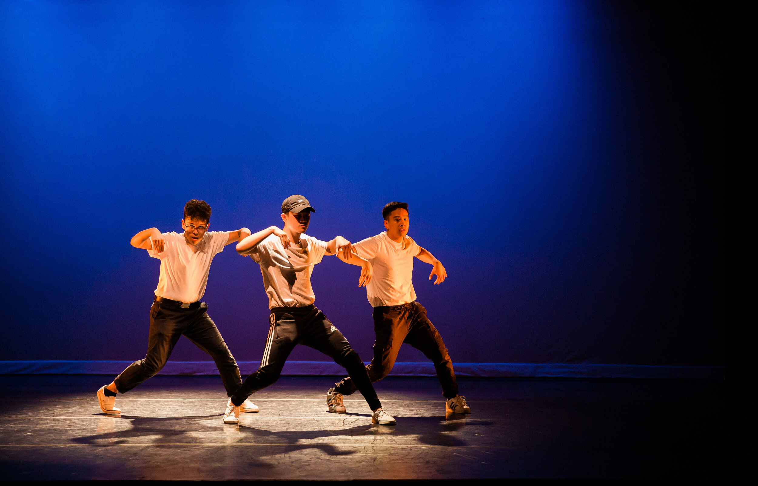 Students perform their dance work