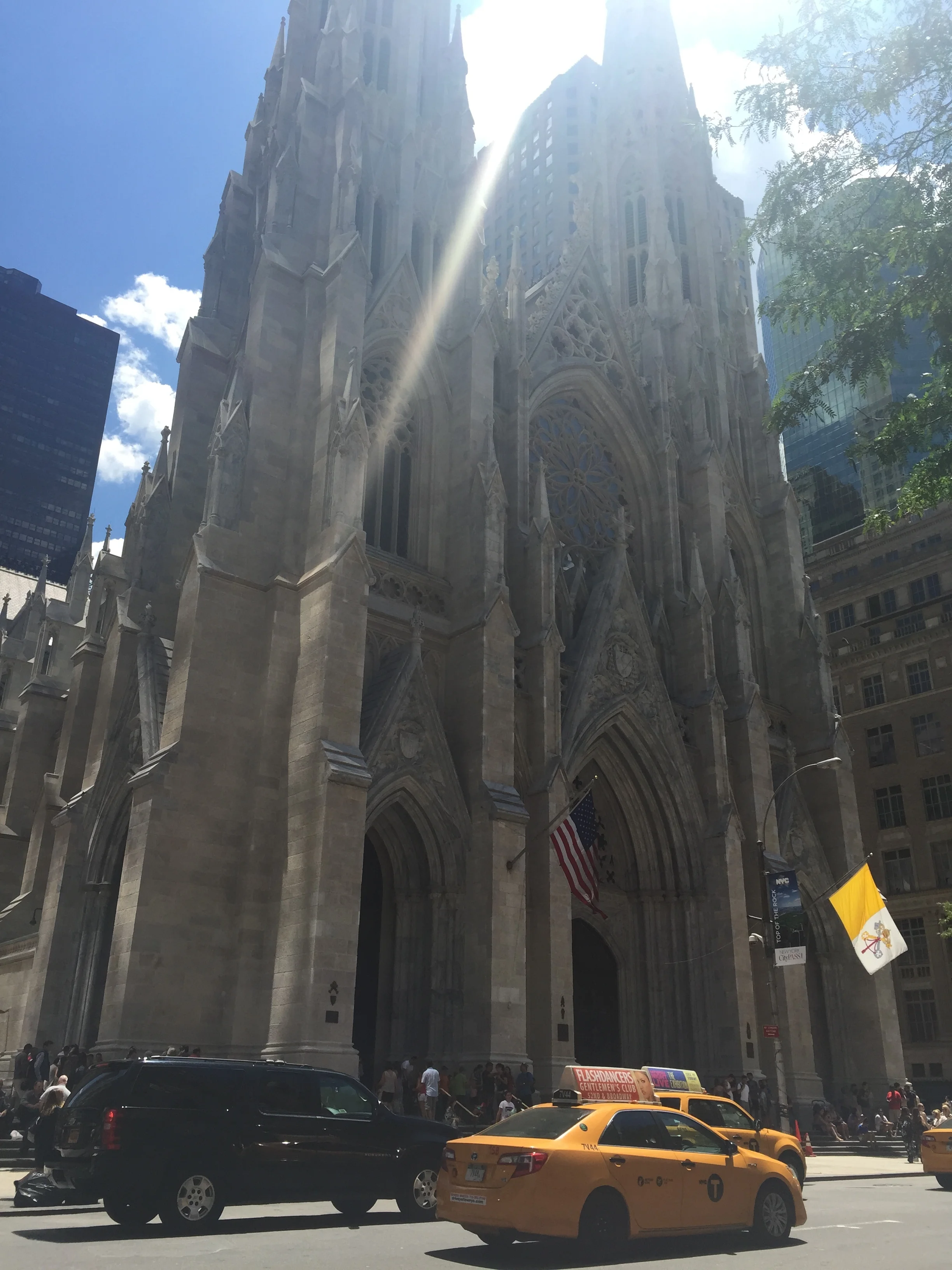 St. Patrick's Cathedral / New York City / 5th Ave / July / 2015
