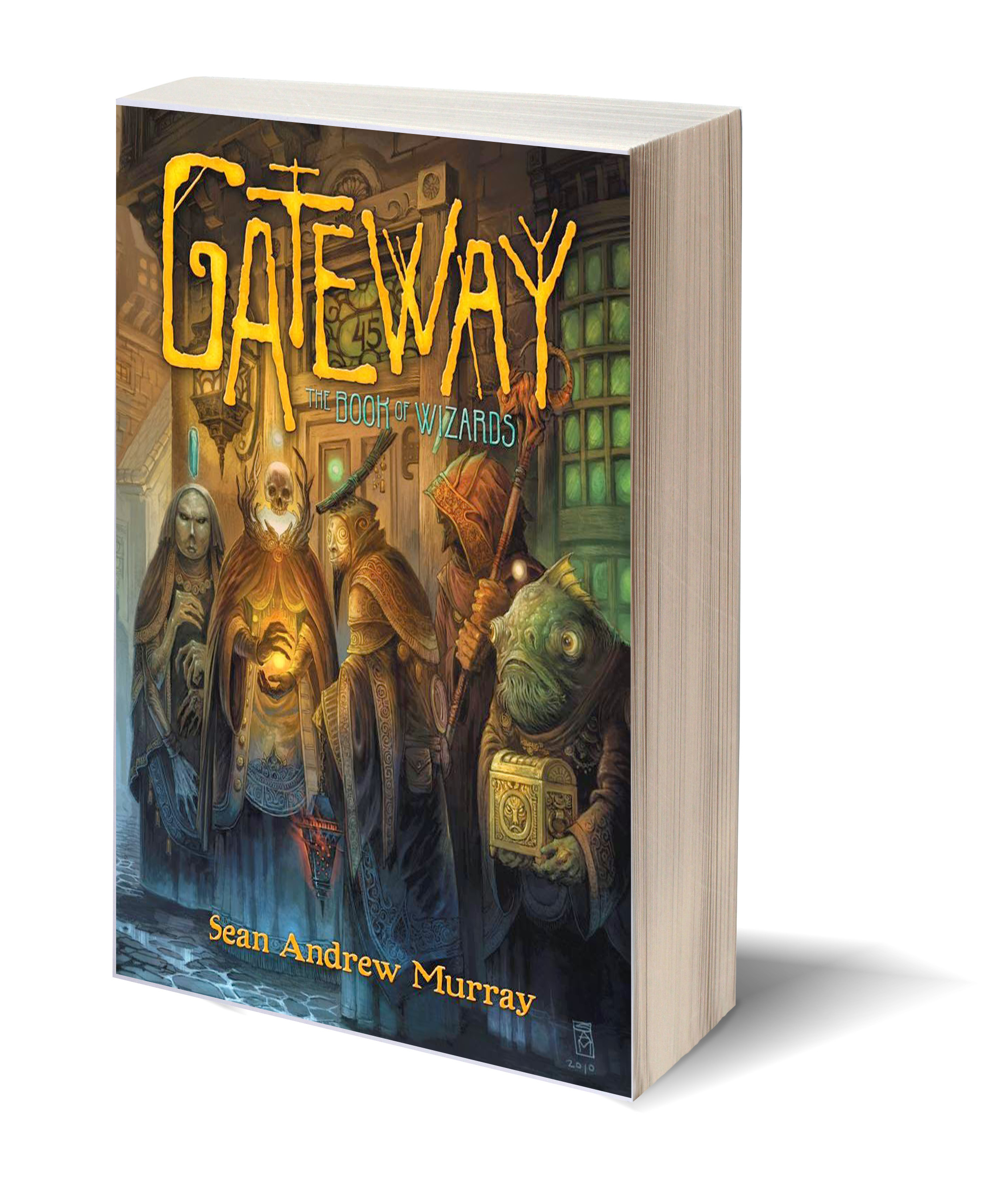 Gateway: The Book of Wizards is an illustrated field guide to various famous practitioners of magic in the original fantasy world of Gateway , created by concept artist and visionary Sean Andrew Murray. The book was published in 2015 as