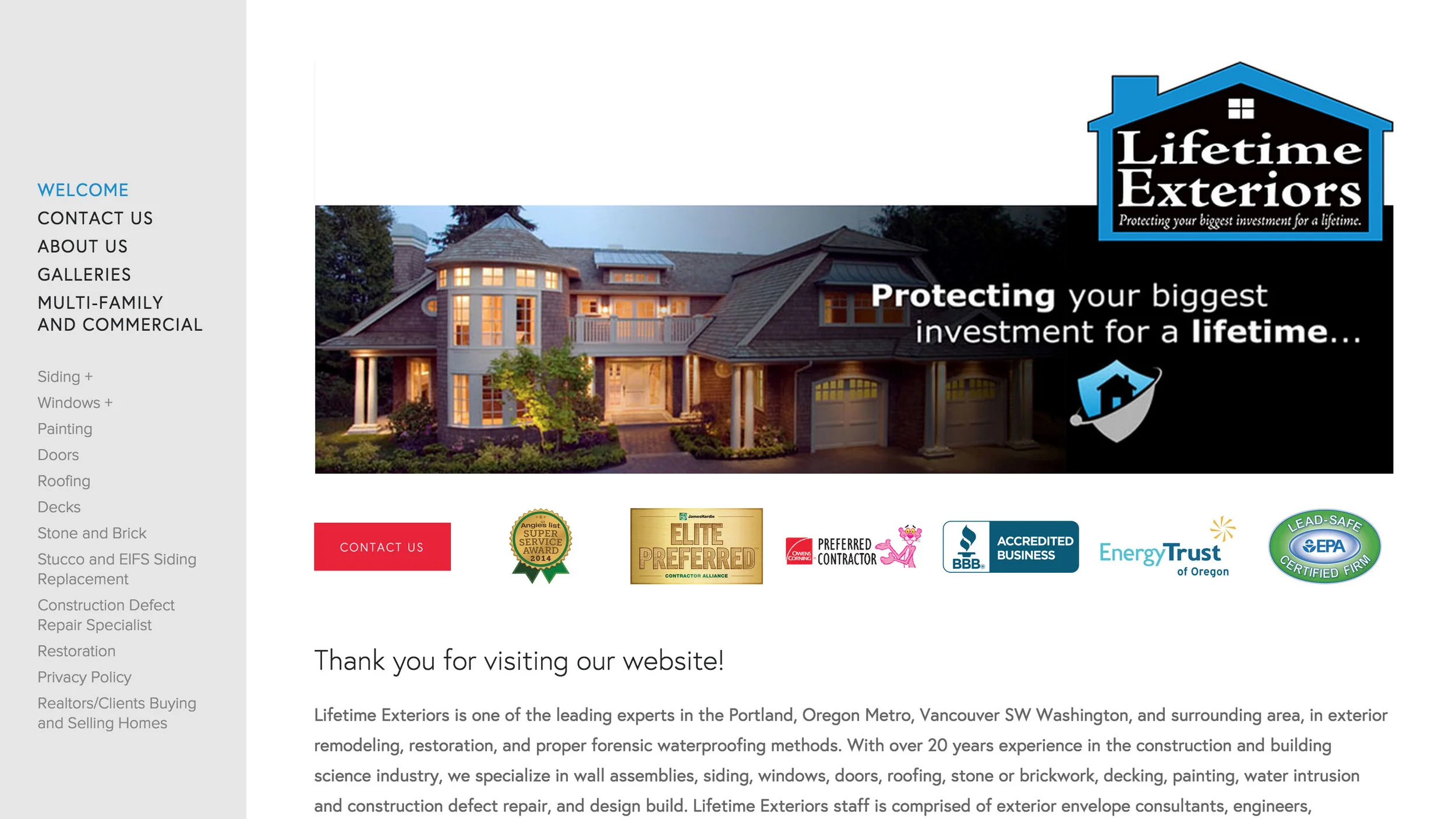 Lifetime Exteriors