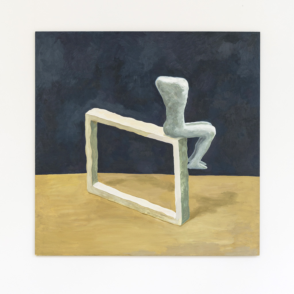 Seated Figure , 2015 100 x 100 cm