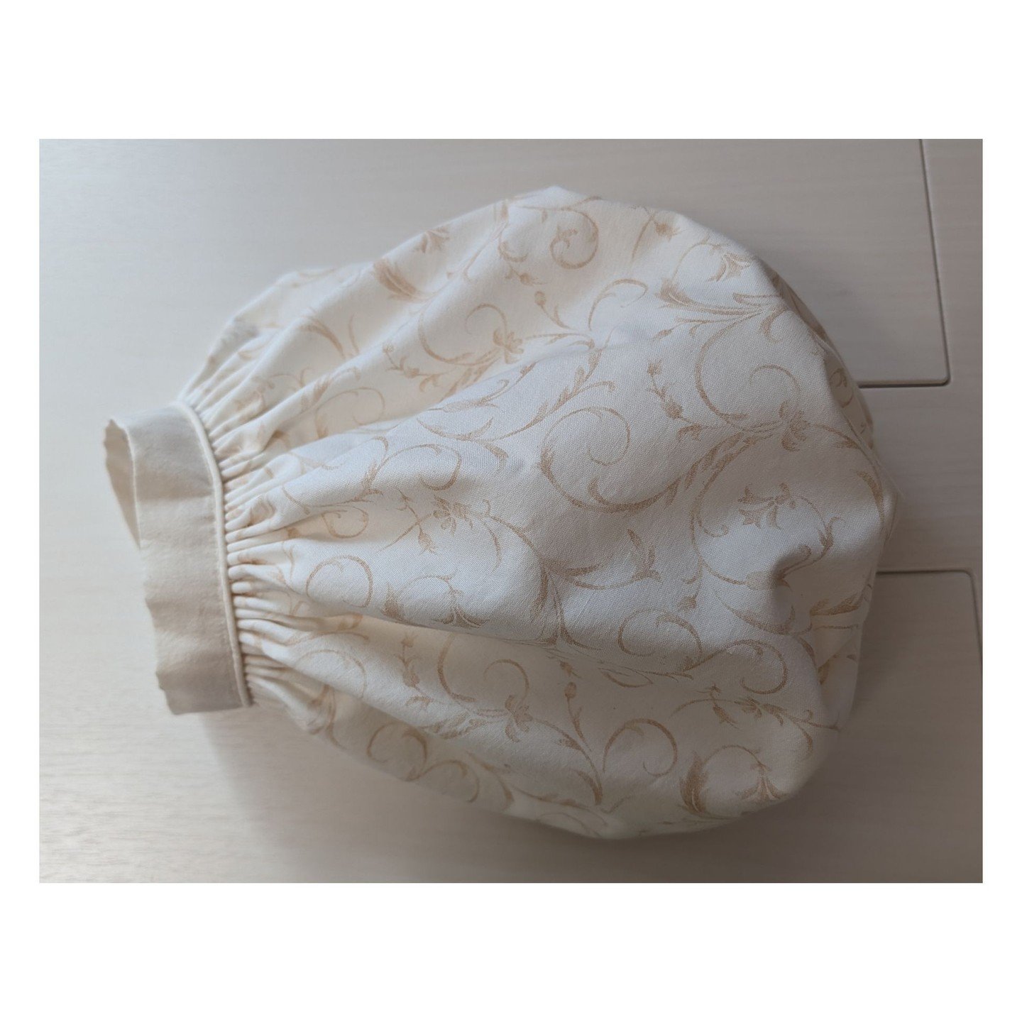 This is a sleeve. It's a bit weird, but I'm super proud of it! The pattern I am using for the dress this sleeve goes with did a poor job of explaining how to make and attach the cuff, so I spent a ton of time re-engineering the whole thing. I am new 