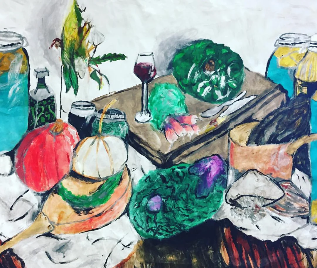 2017 winner of the Fresh Artists 'Palates To Palettes' program.