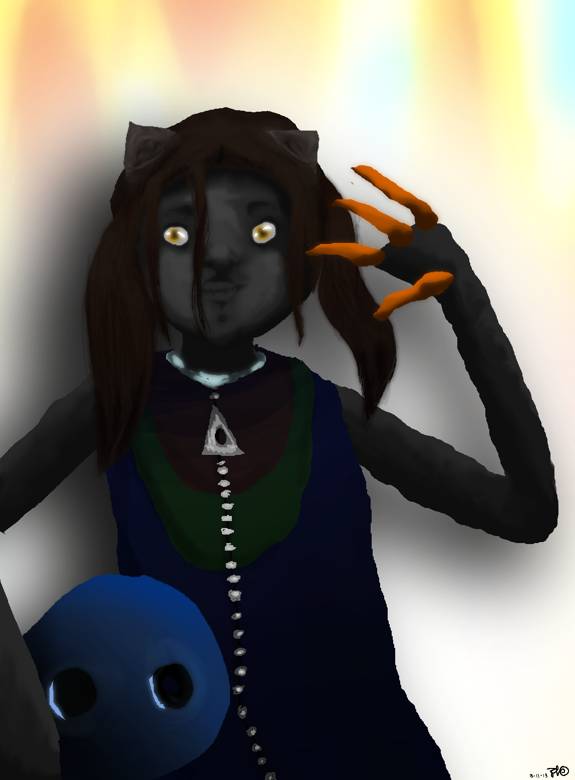 "Deminchello", my main character from Stormforest.