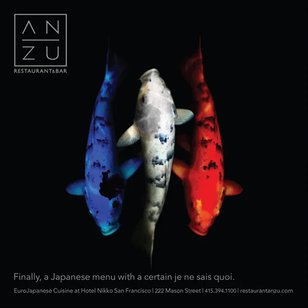 Anzu Restaurant Ad (French)