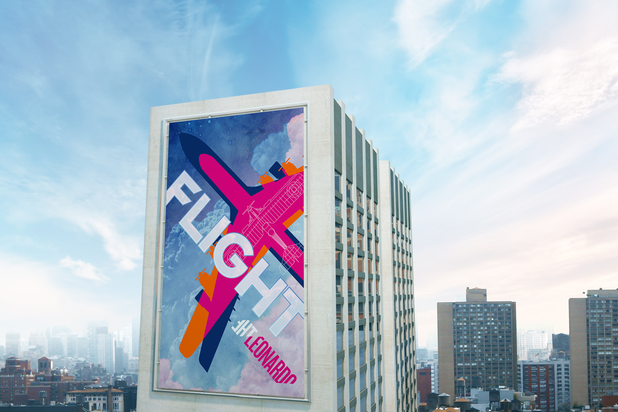 Early concept and branding for FLIGHT by Contact Design .