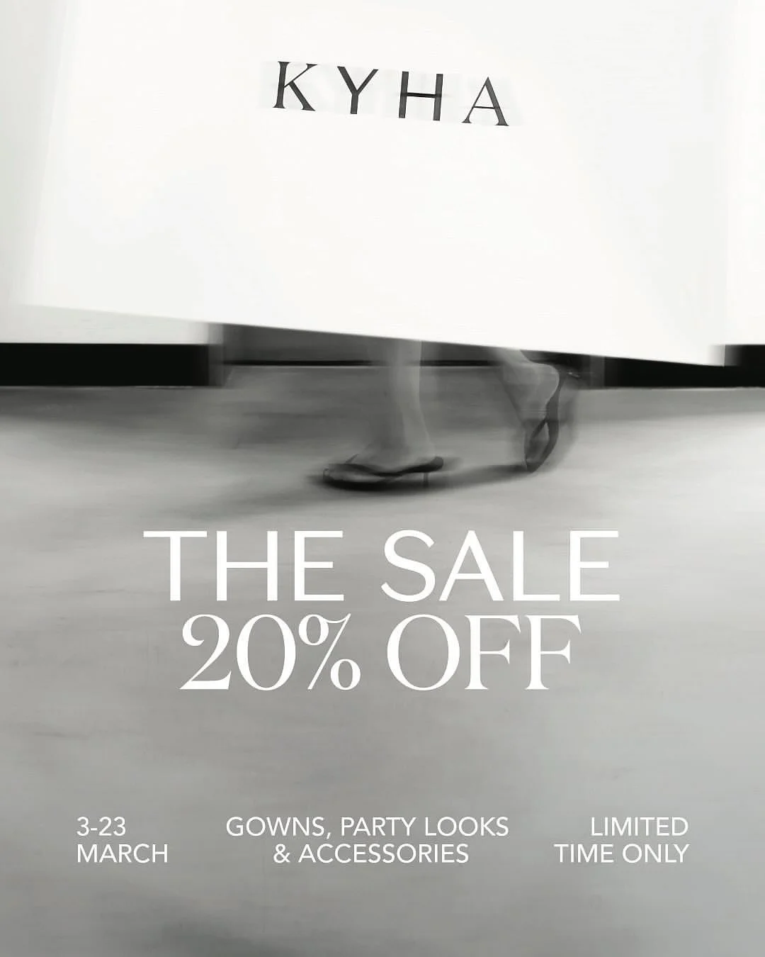 Last call for the annual 20% off @chosenbykyha SALE ✨Email us to get in this week to take advantage of this once-a-year savings before it&rsquo;s gone. 💌: hello@ceremony-boston.com
