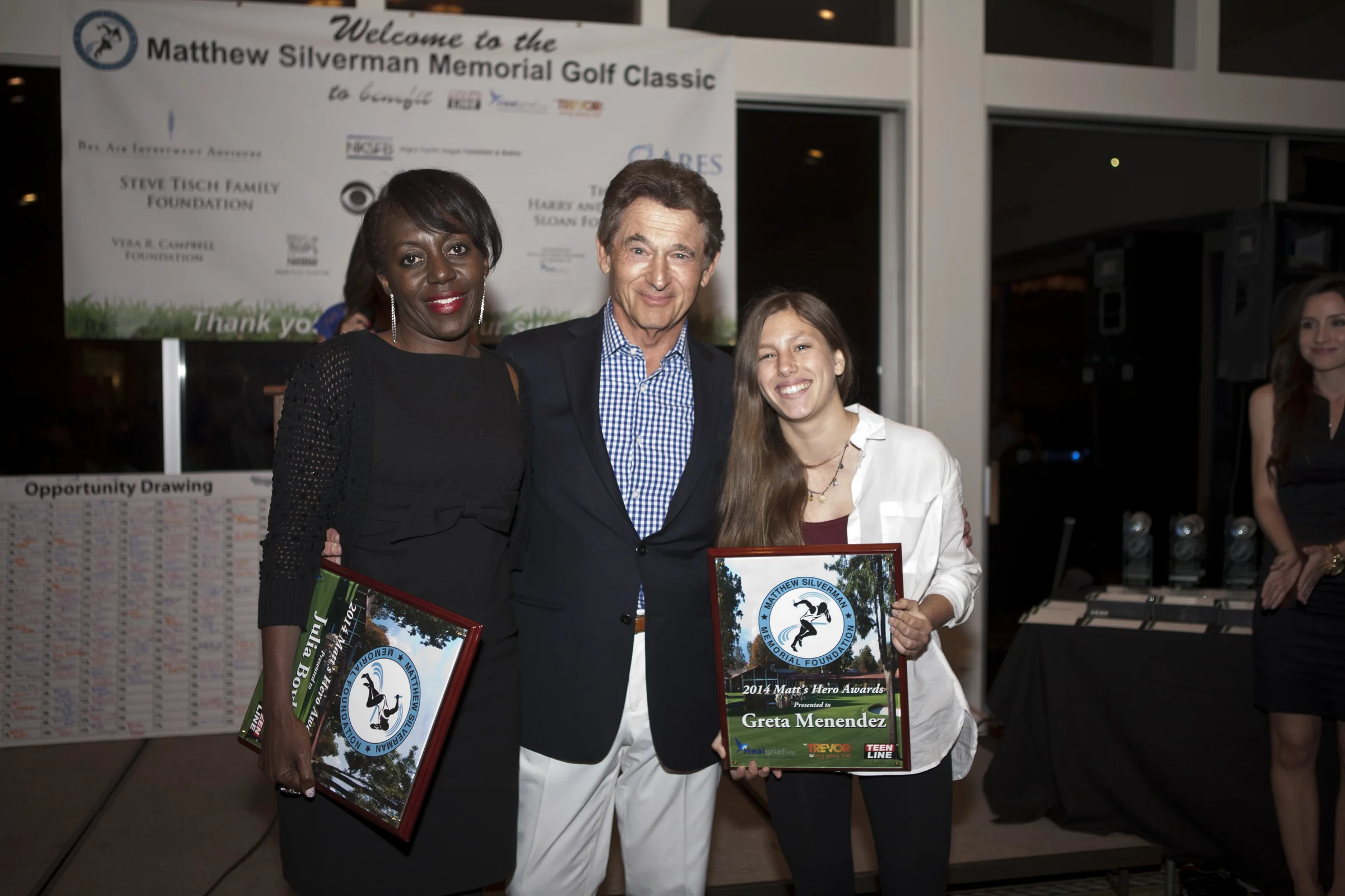 At the 2014 Matthew Silverman Memorial Golf Tournament on April 21, we were delighted to to announce the first two recipients of this award, Ms. Greta Melendez and M rs. Julia Bo yle . Thank you to Greta and Julia for all that you've done!