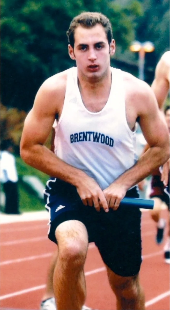 Captain of Brentwood’s Track Team, Matthew Silverman, is fighting for yet another 1st place win.