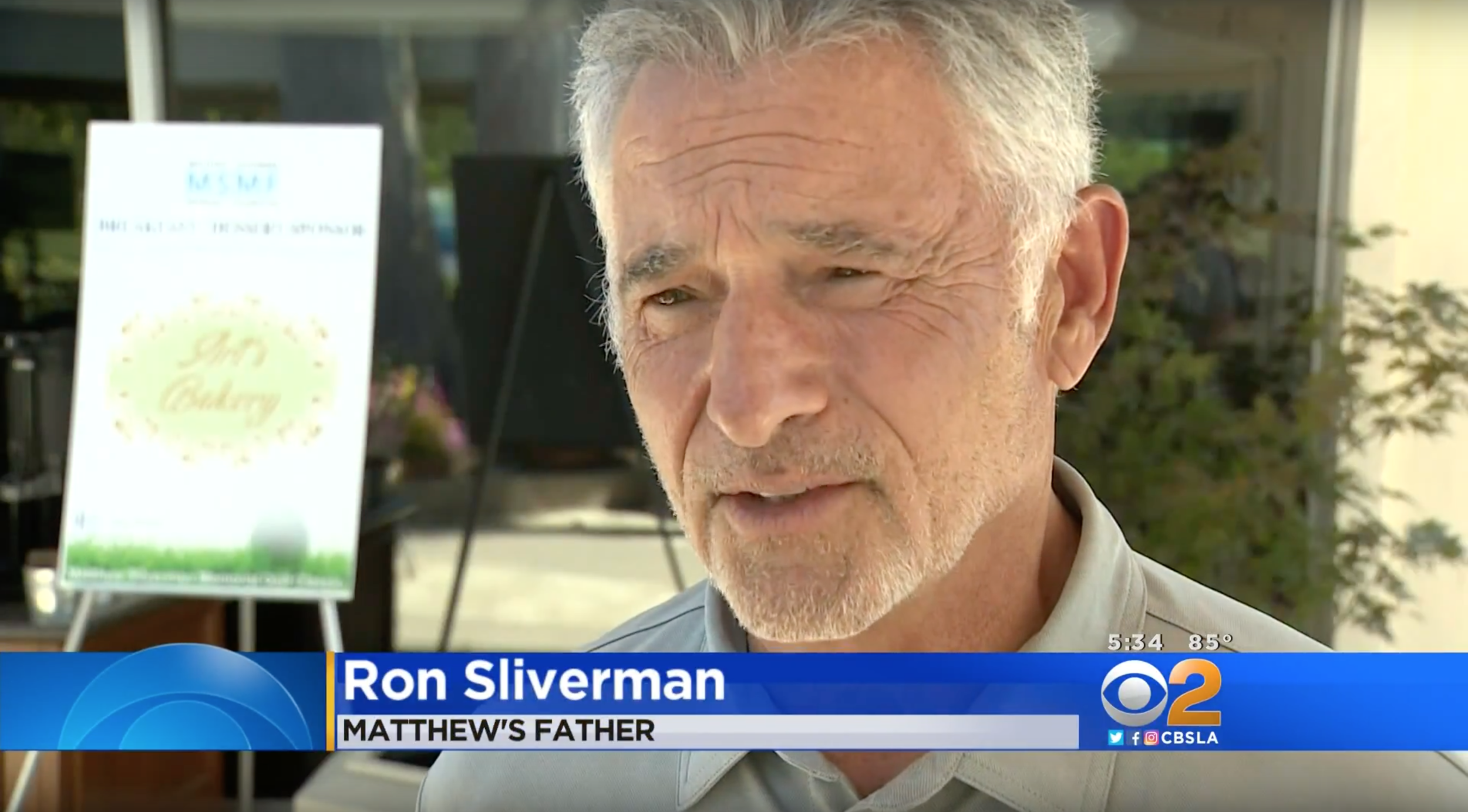 CBS Los Angeles "Matthew Silverman Memorial Foundation"