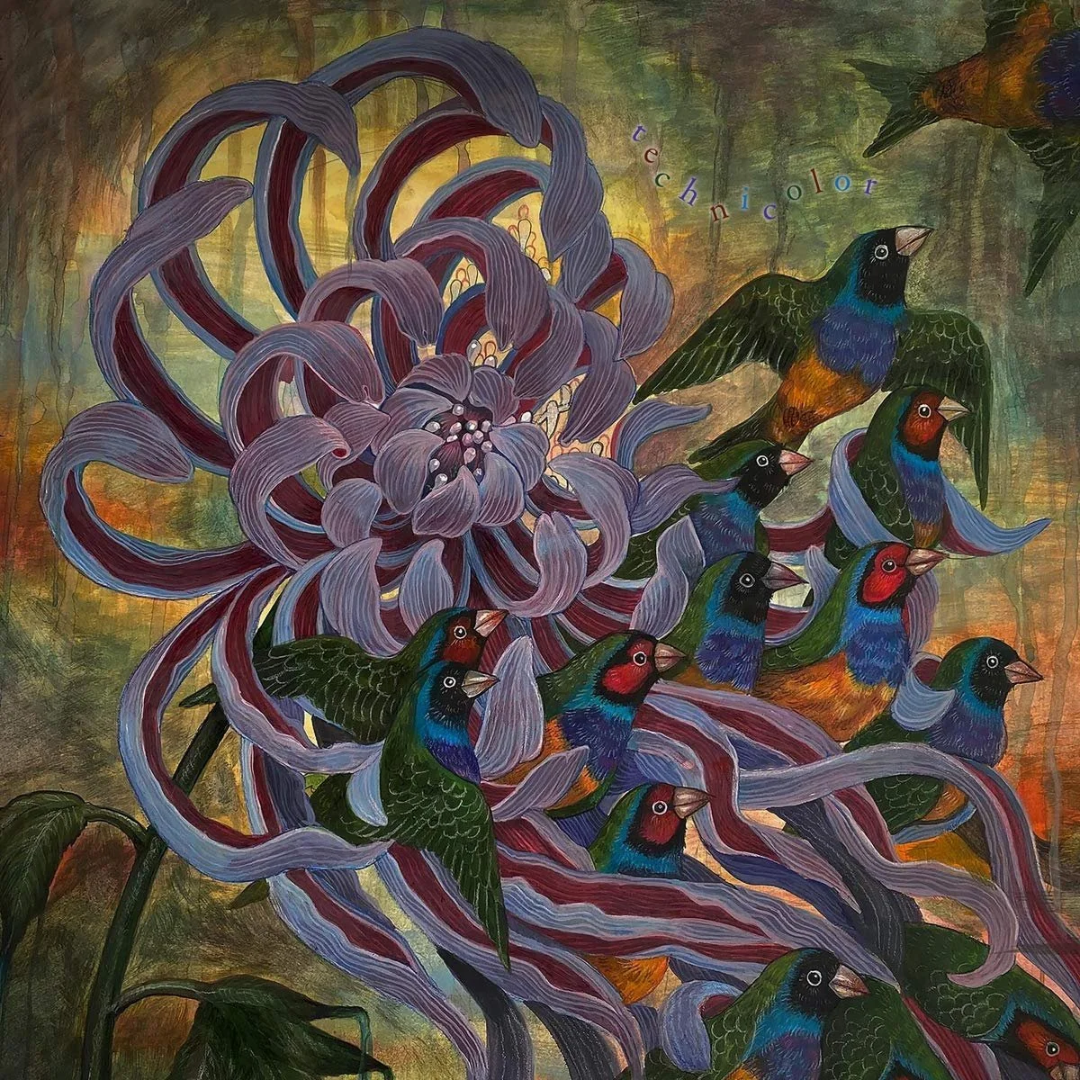 Covet's "technicolor" episode artwork