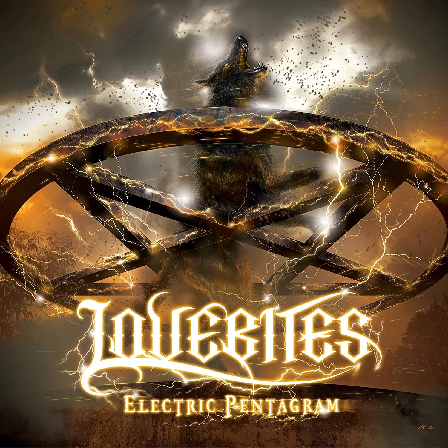 LOVEBITES' "Electric Pentagram" episode artwork