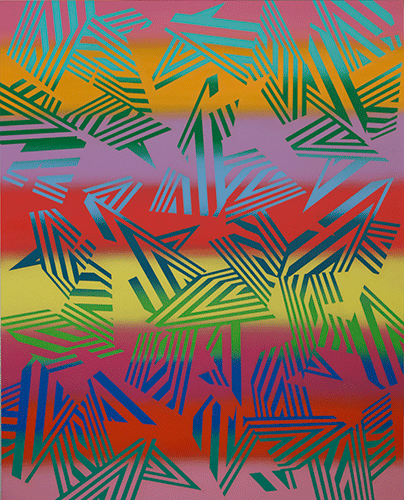   Sing a Rainbow Too , Acrylic on Linen, 152 x 122cm 