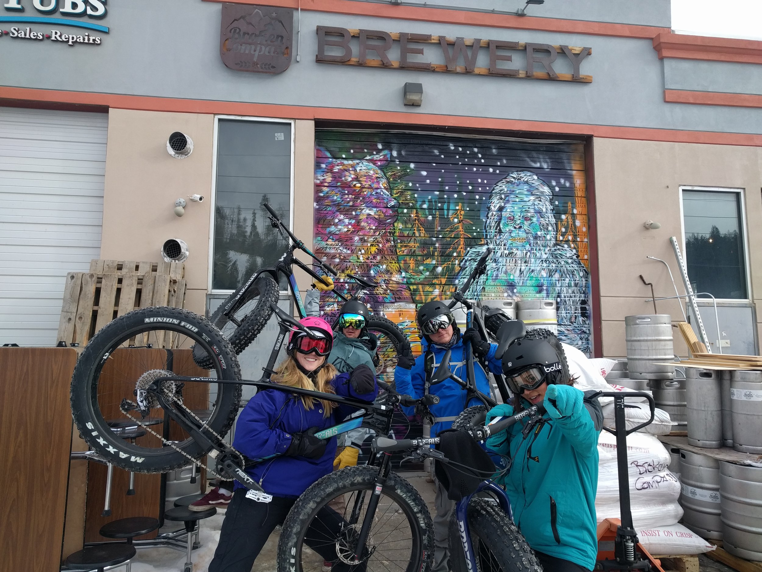 brewery bike tour