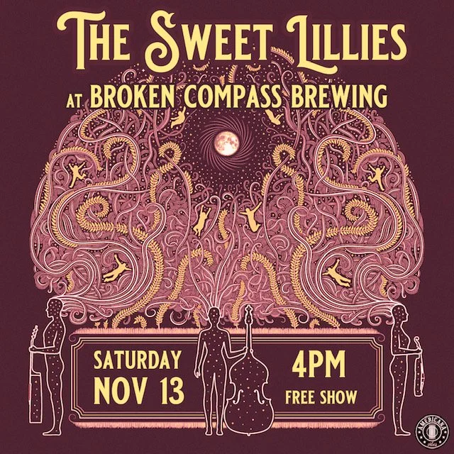 The Sweet Lillies LIVE @ Broken Compass Brewery &amp; Taproom