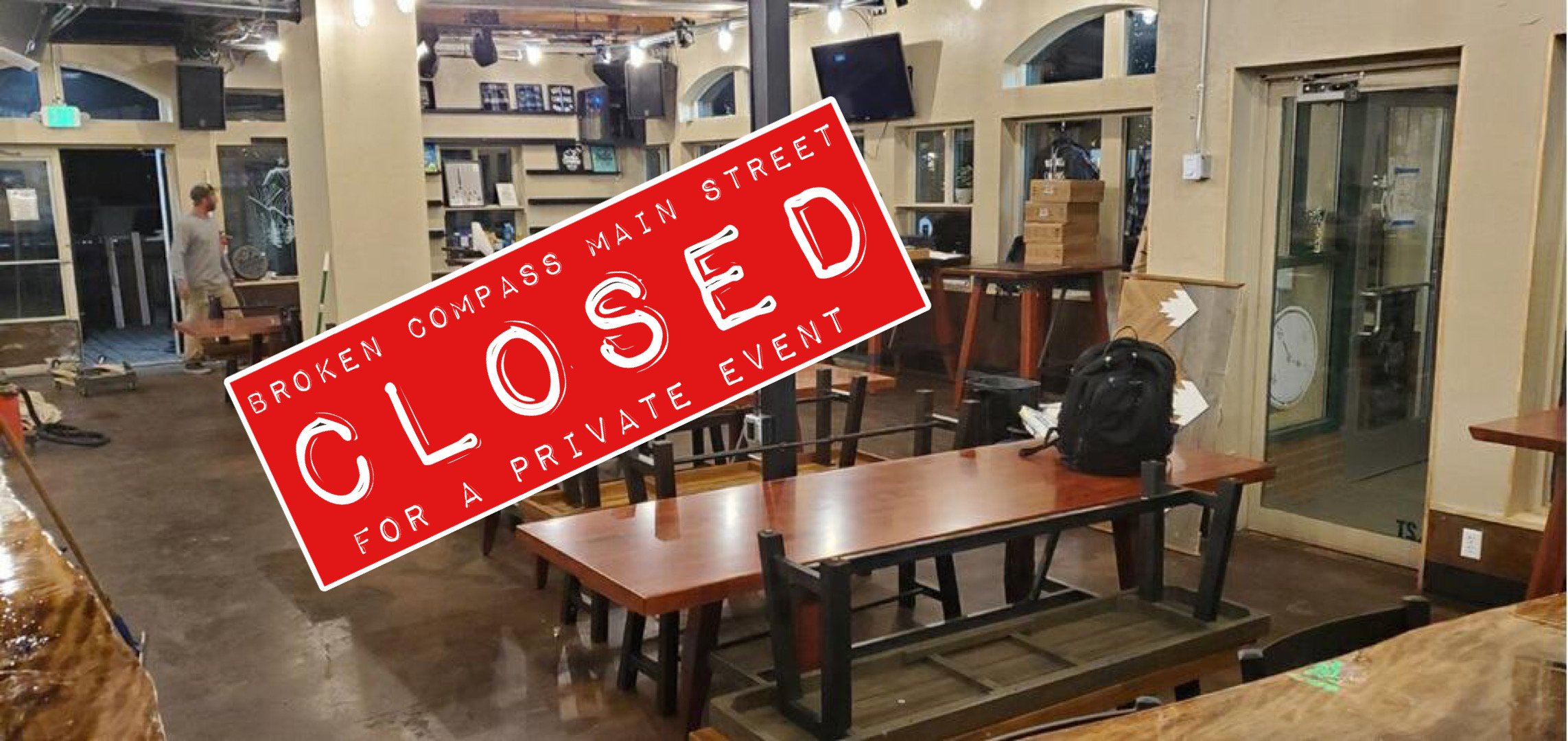 BC Main Street CLOSED For Private Event