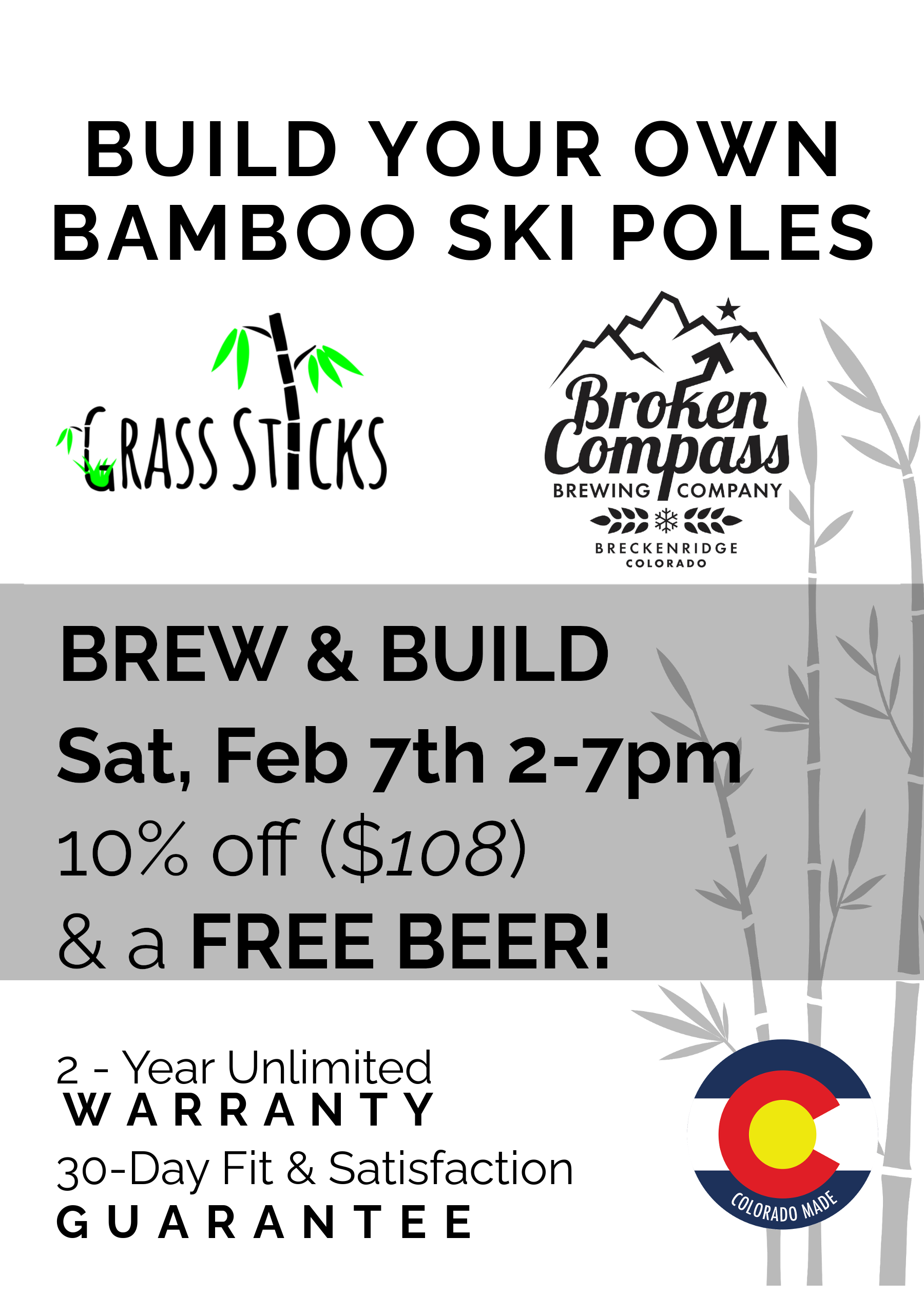 Build Your Own Bamboo Ski Poles