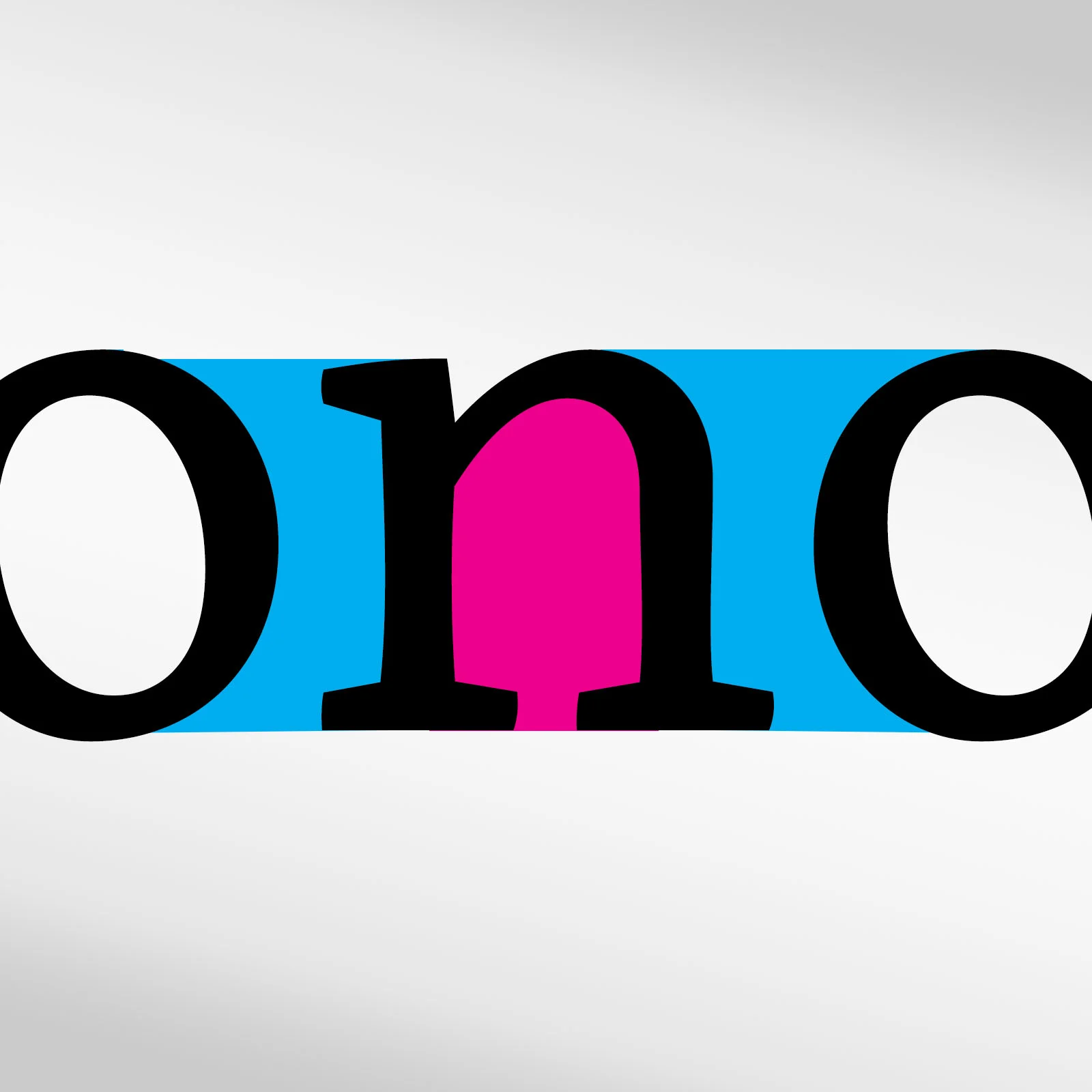 Image 2. The spacing around the shape should look about the same as the counter.