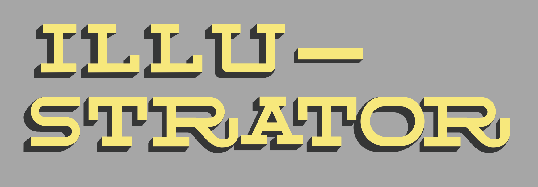 Refining the characters that I have created in Illustrator .