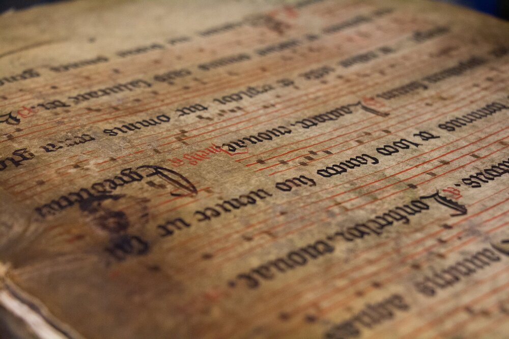Manuscript from the Plantin-Moretus