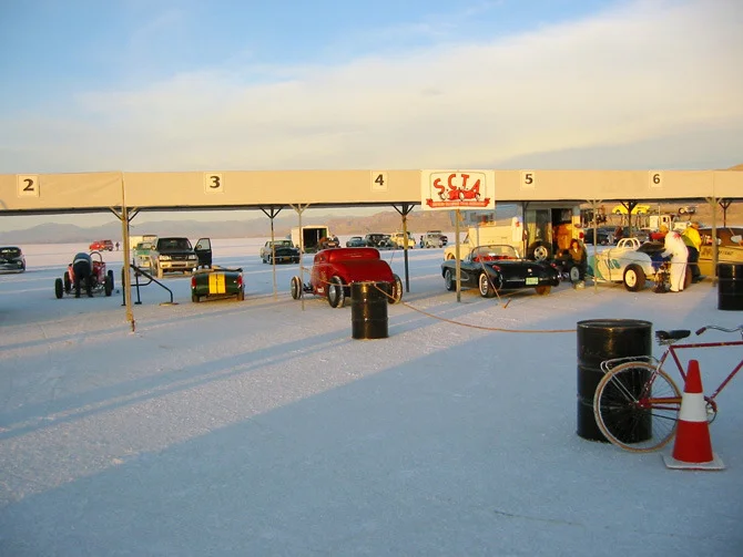 View of the mechanical inspection area.