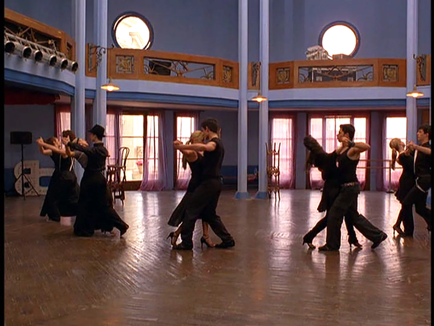 Joaquin's (Golan Yosef) romantic tango studio.