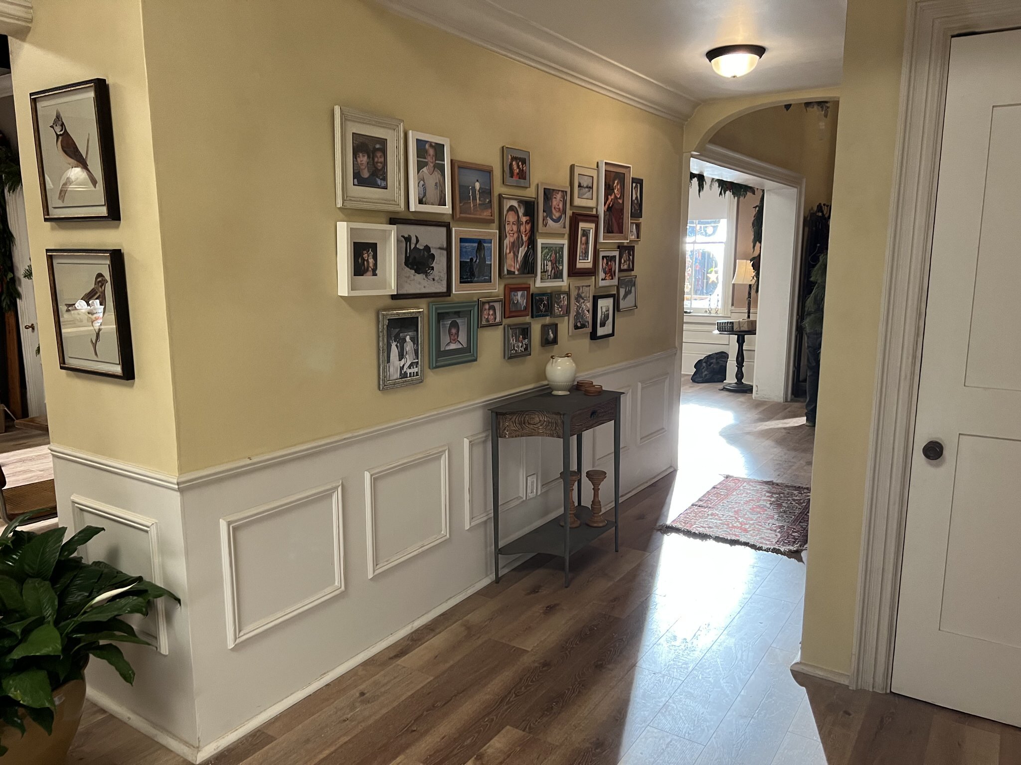  Front hallway in Kate’s interior. 