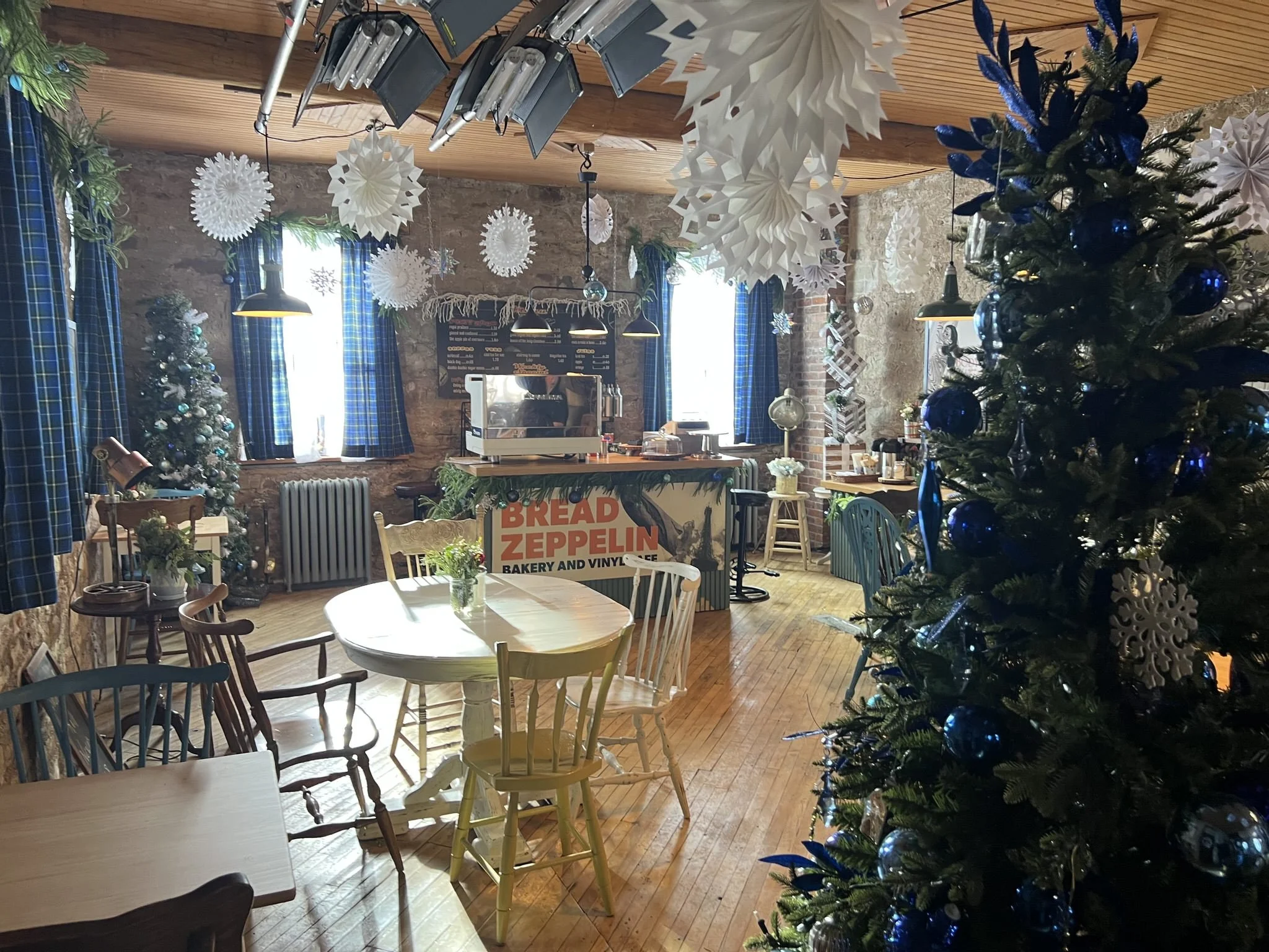  Another view of the Bread Zeppelin coffee shop. 