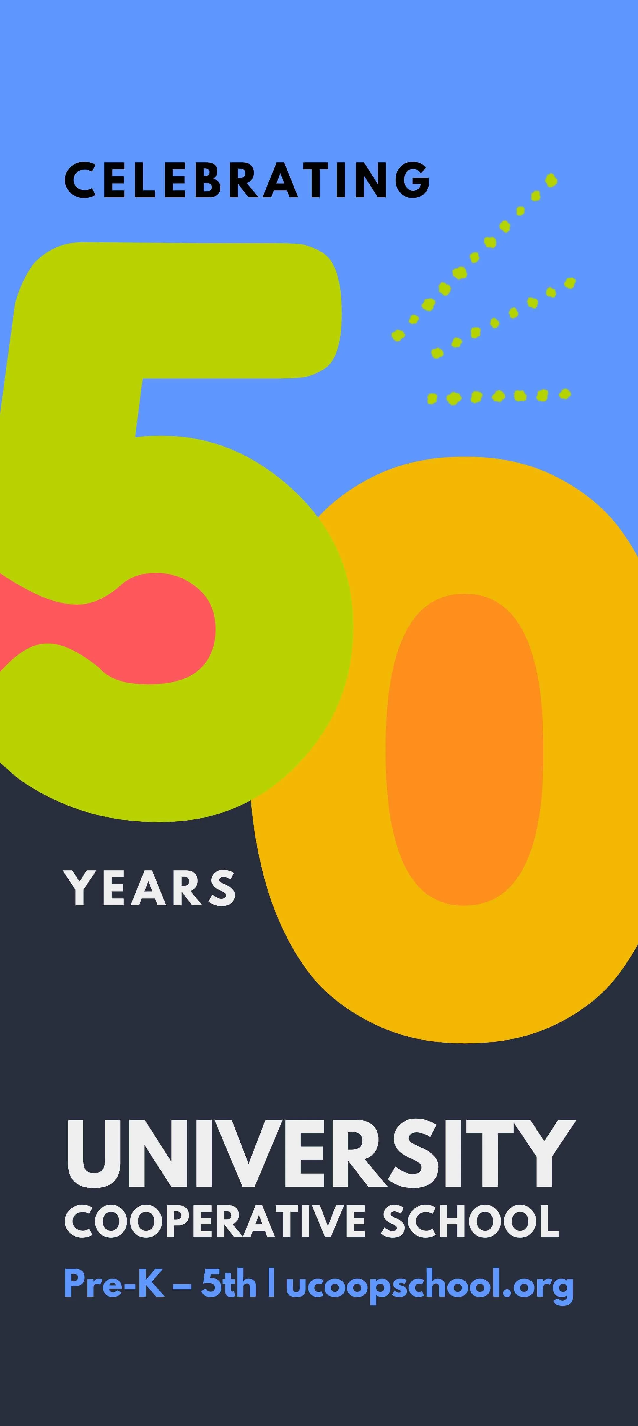 PRINT University Cooperative Vertical Banner 50 Years (30 x 67 in).jpg
