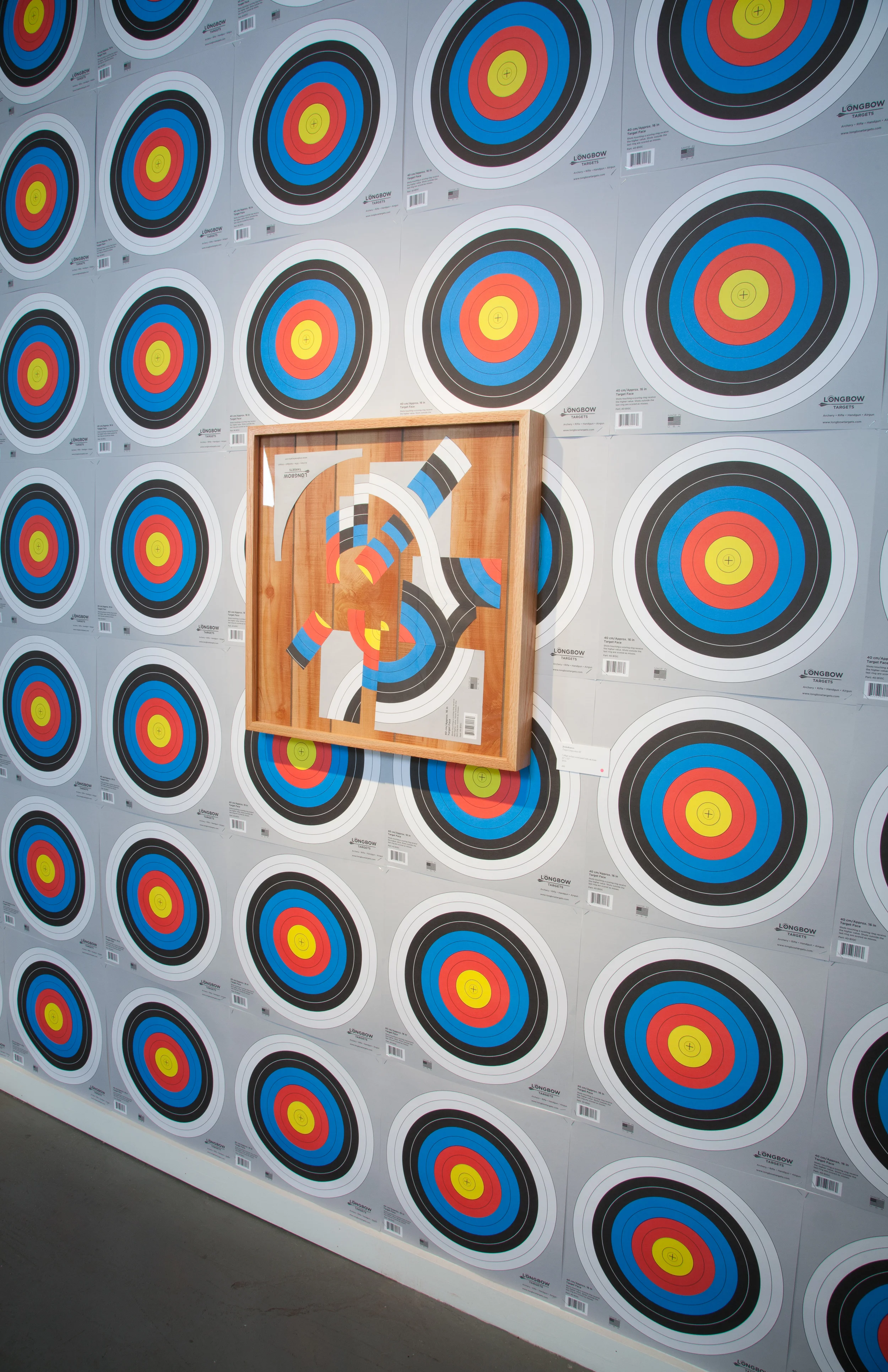 Target Composition III (installation view)
